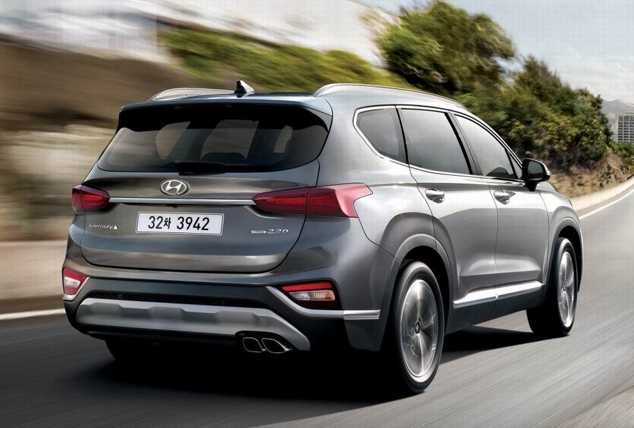 Hyundai Santa Fe 2020 года