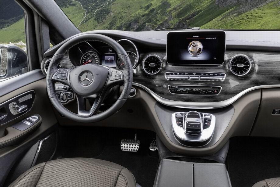 Салон Mercedes-Benz V-Class
