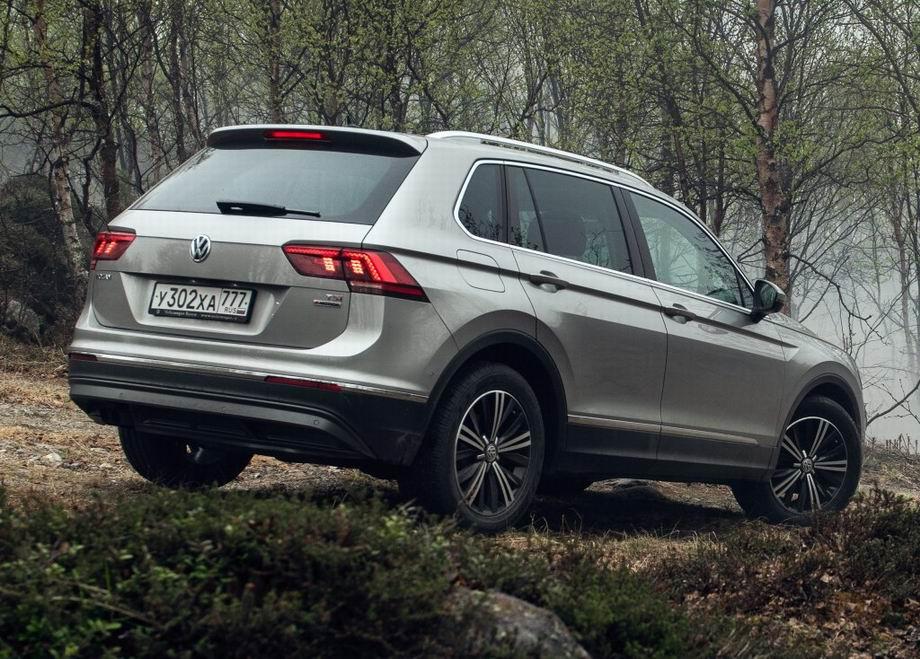 Новый кузов Volkswagen Tiguan 2020