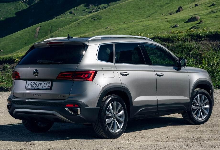 Volkswagen Taos 2024 в новом кузове