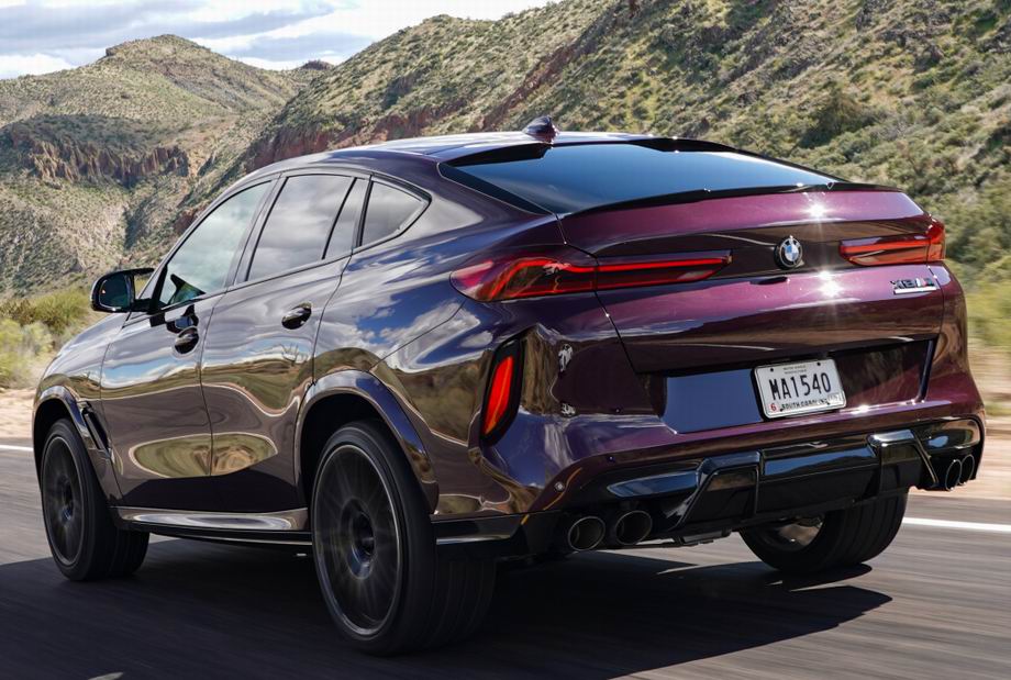 Новый BMW X6 M 2024
