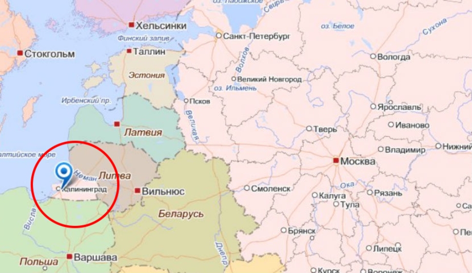 Регион 39, 91 на номерах Калининградская область 