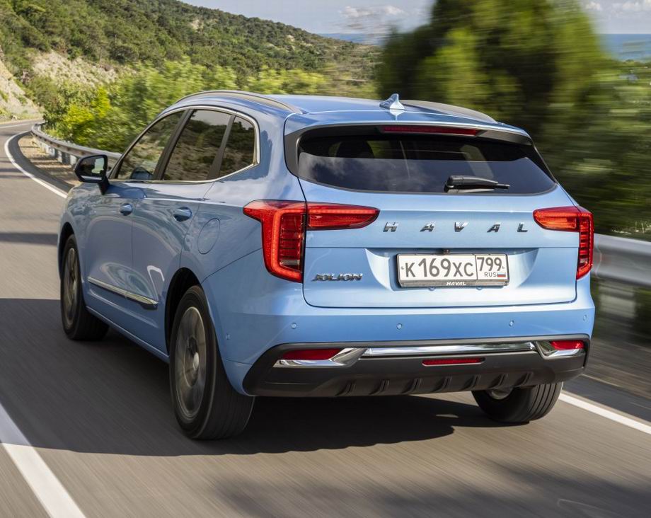 Haval Jolion 2023 в новом кузове