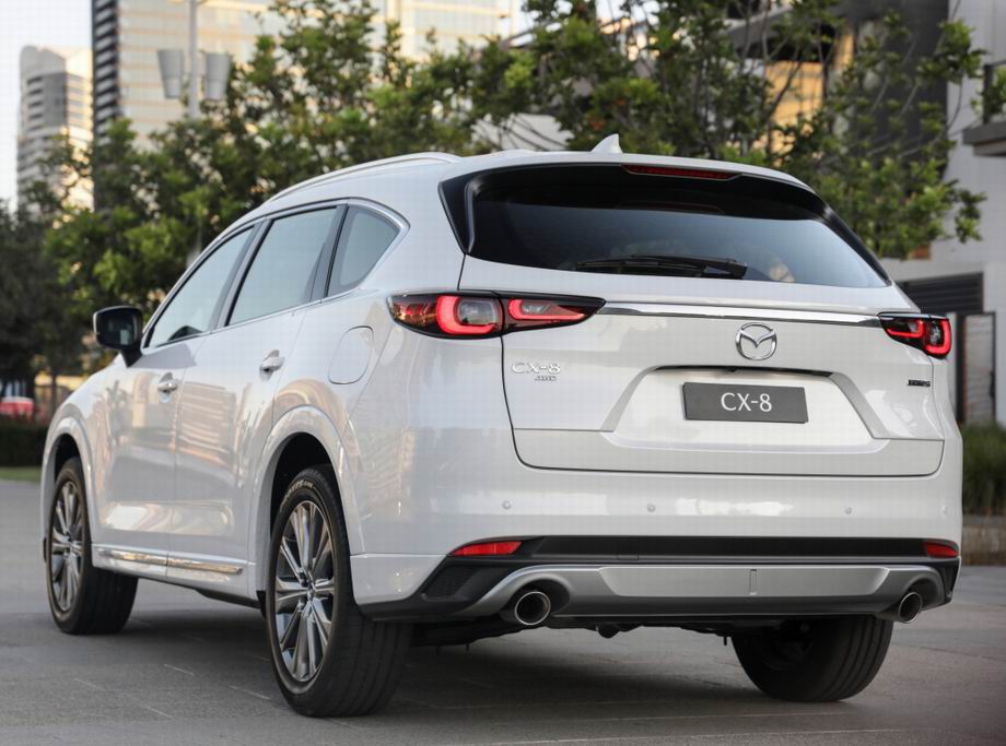 Mazda CX-8 2024 в новом кузове