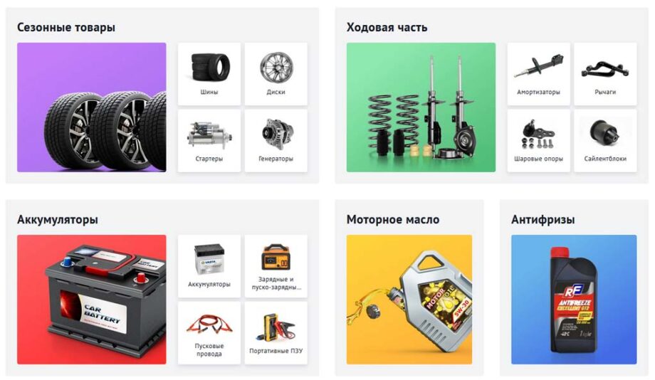 Магазин автозапчастей AUTO3N